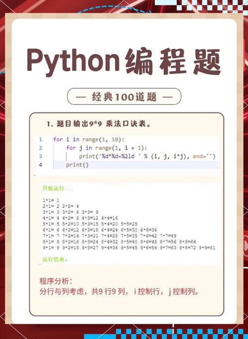 c经典100例python语言实现
