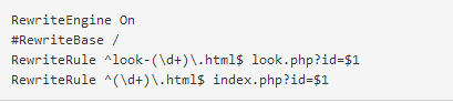dede 伪静态 htaccess