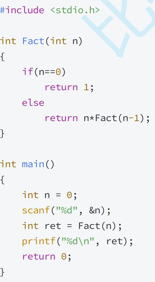 return c语言中的意思