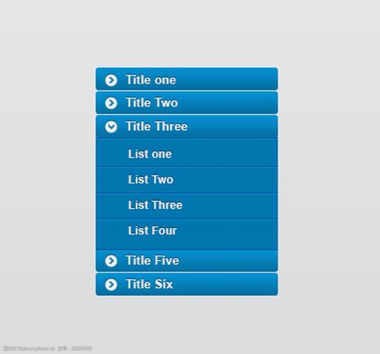 织梦导航下拉菜单标签