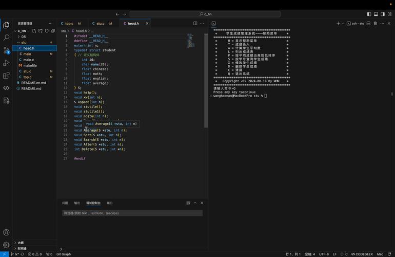 notepad 运行c语言