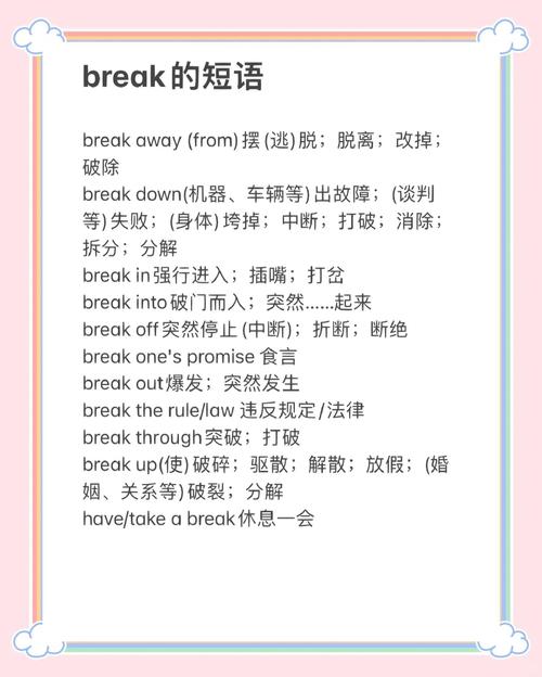 c语言中break的用法