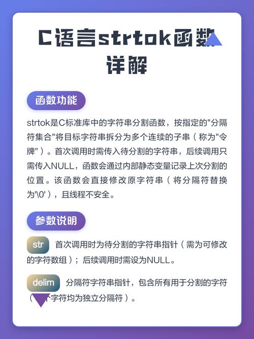 c语言strtok函数