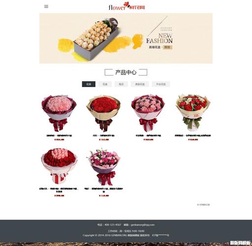 图片展示类织梦模板